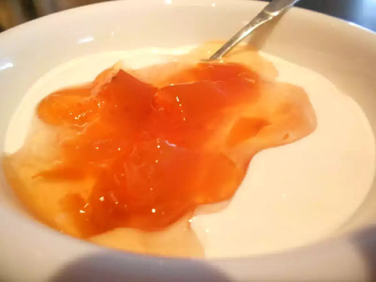 Quittengelee mit kandierter, türkischer Quitte