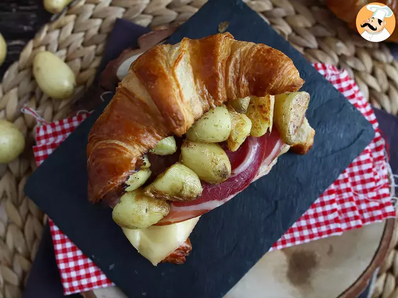 Raclette-Croissant-Sandwich für einen gelungenen Gourmet-Brunch!, foto 2