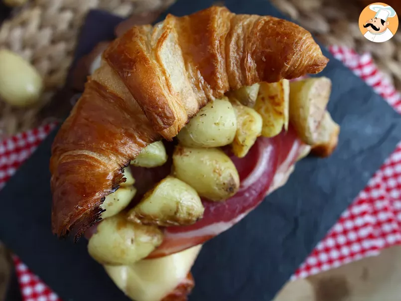 Raclette-Croissant-Sandwich für einen gelungenen Gourmet-Brunch!, foto 4