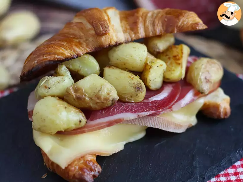 Raclette-Croissant-Sandwich für einen gelungenen Gourmet-Brunch!, foto 5