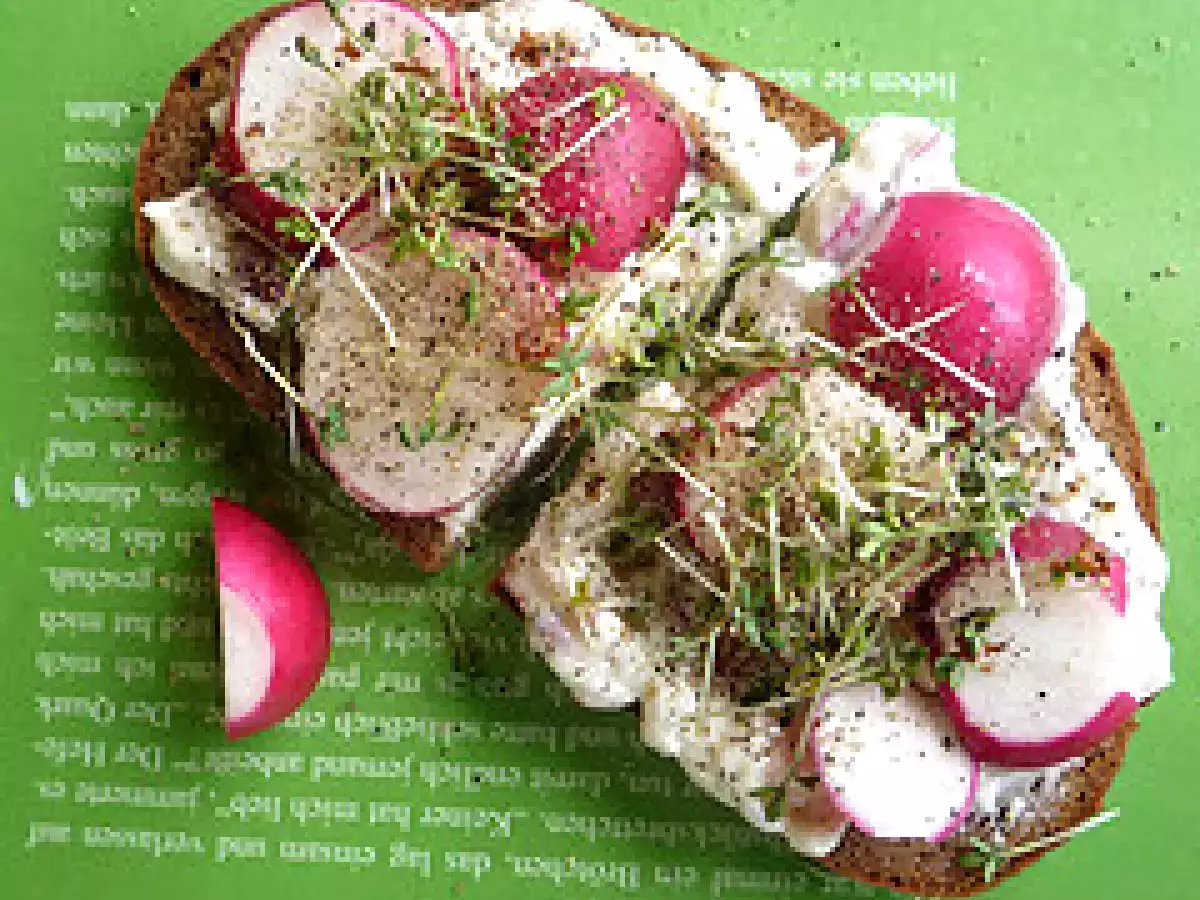Radieschen-brot