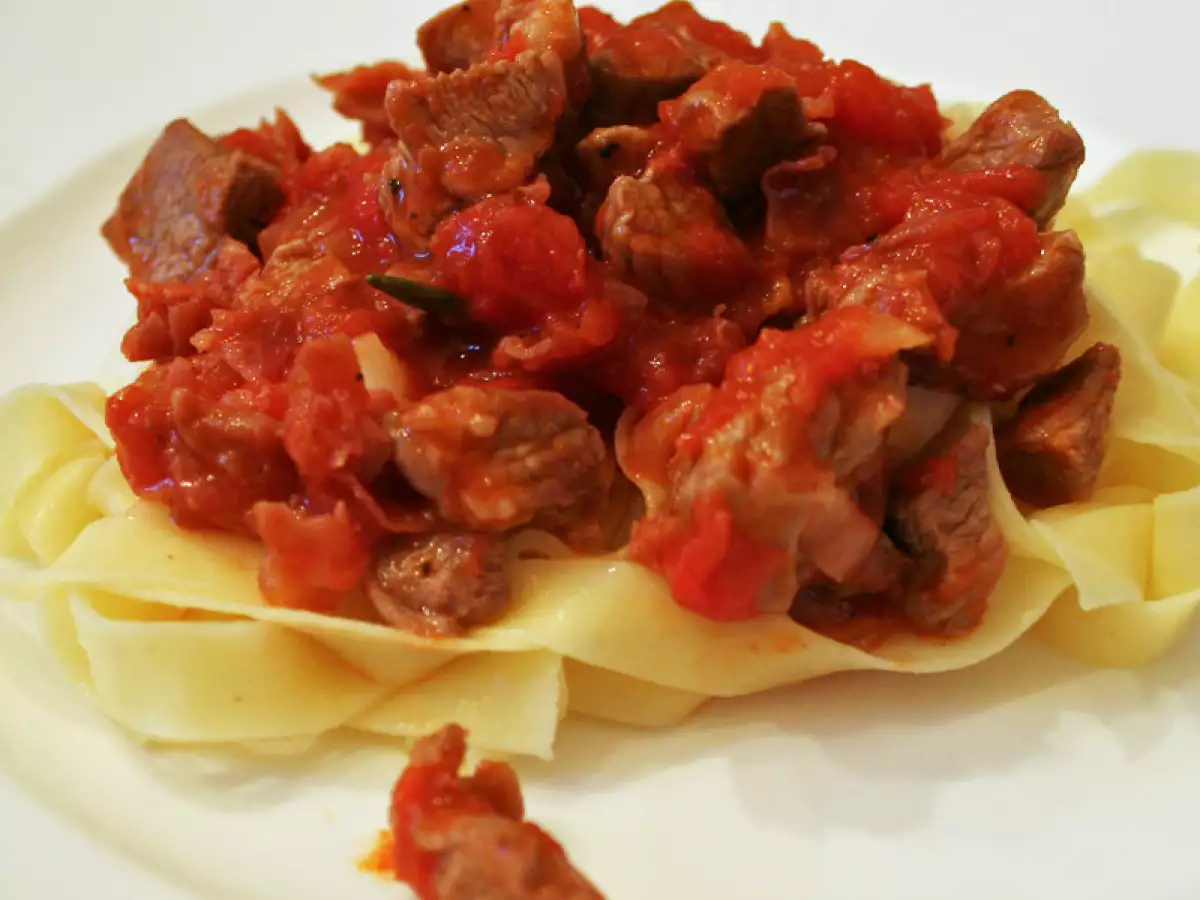 Ragù d'agnello all'abruzzese