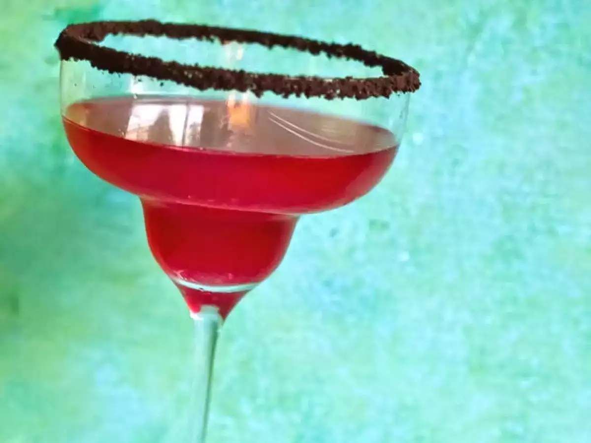 Raspberry Chocolate Kiss Cocktail