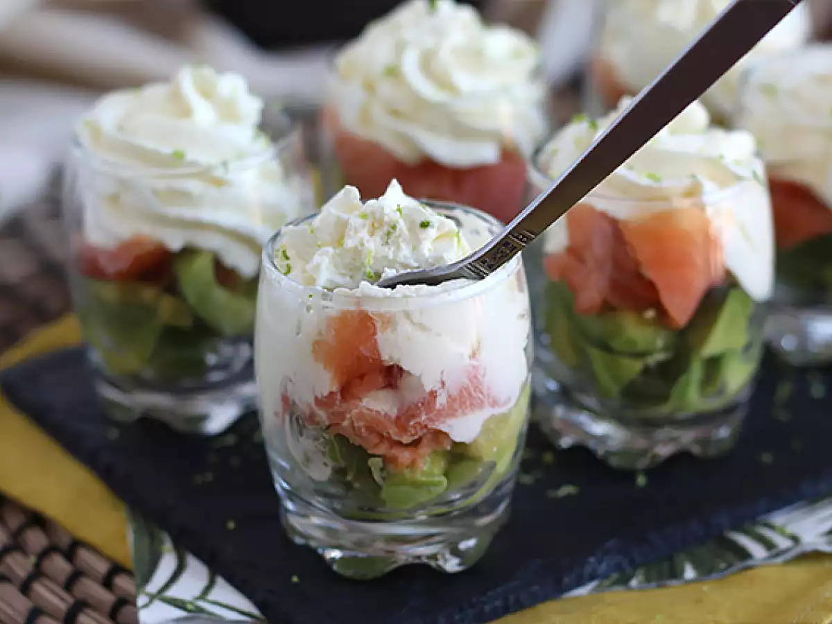 Räucherlachs-Avocado-Gläschen - foto 4