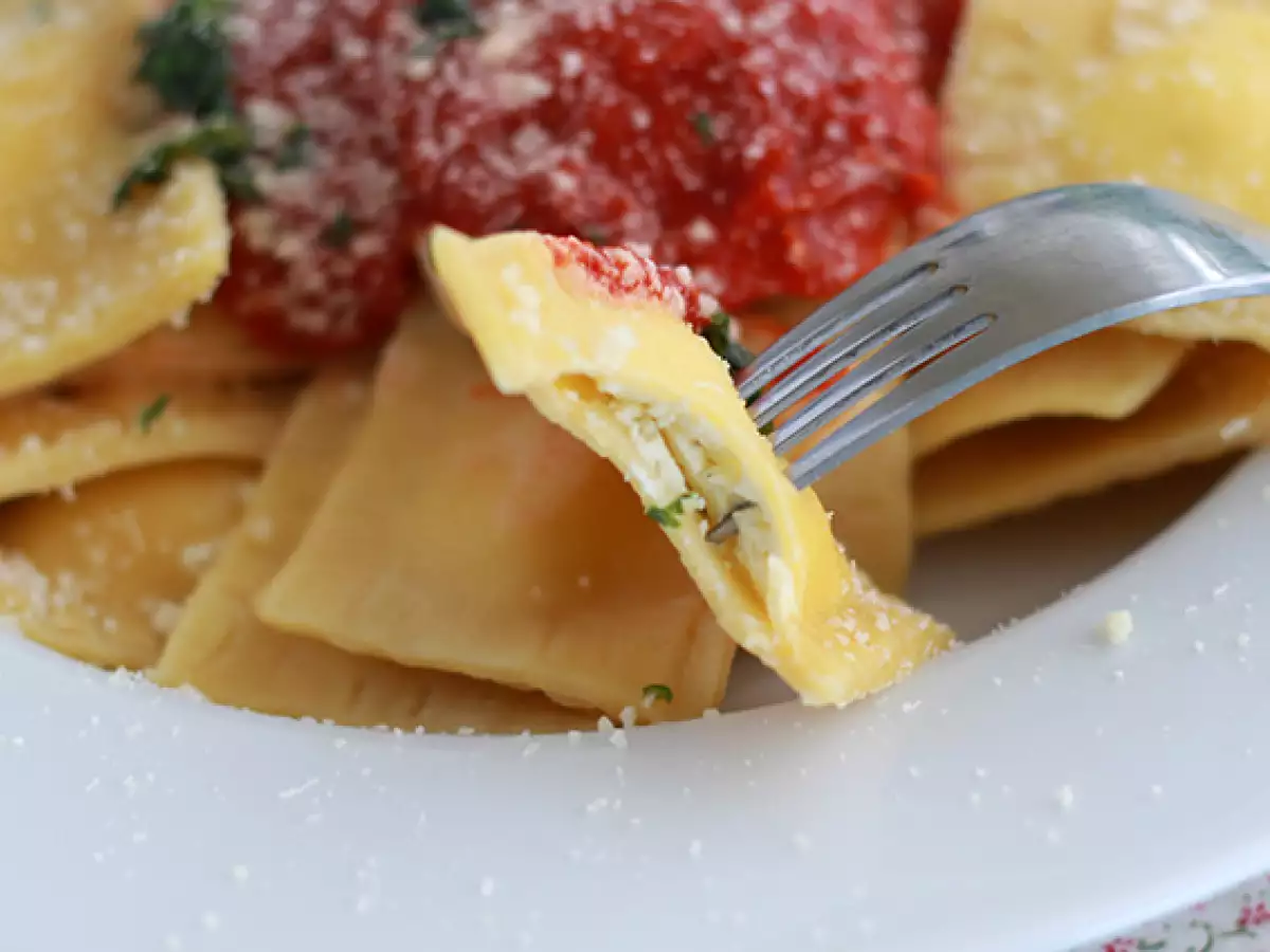 Ravioli mit Ricotta: einfaches Rezept Schritt für Schritt - foto 3