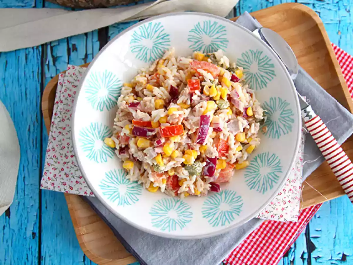 Reissalat (einfach und schnell) - foto 3