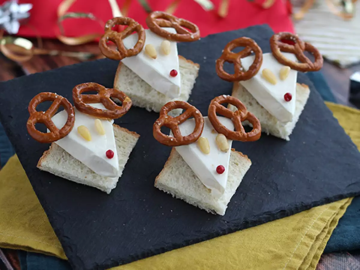 Rentier-Toasts mit La Vache qui rit - foto 5