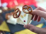 Rentier-Toasts mit La Vache qui rit, foto 1