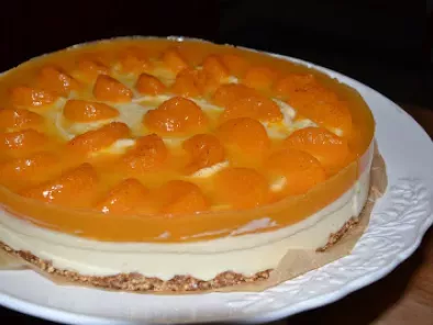 Rezept: Joghurt-Mandarinen-Torte mit Amaranth-Boden