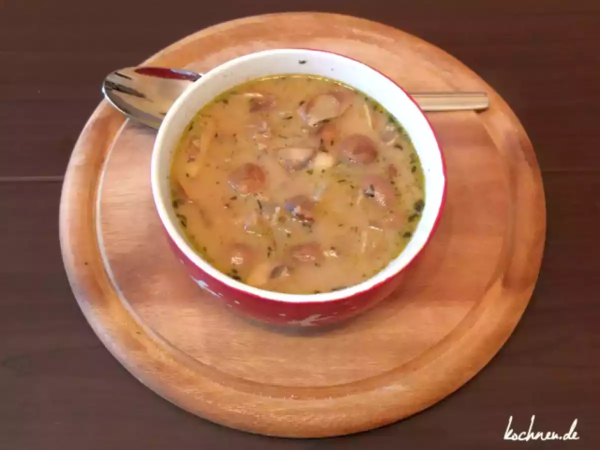Rezept: Pilzsuppe
