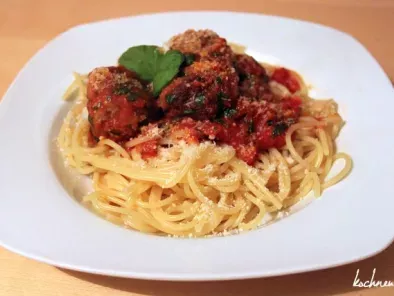 Rezept: Spaghetti mit Hackbällchen
