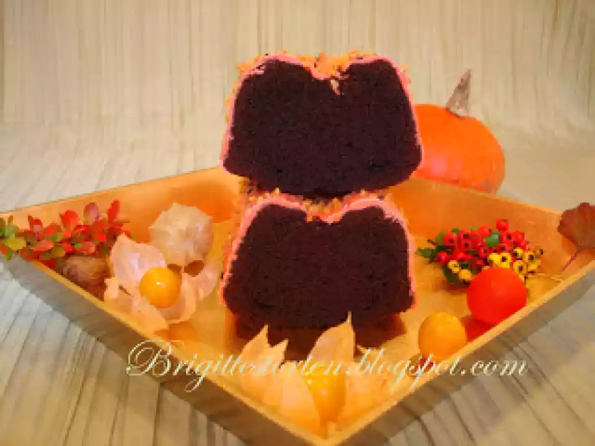 Rezepte- für schokoladigen, dunklen Motivtorten-Teig/ Tutorial - foto 2