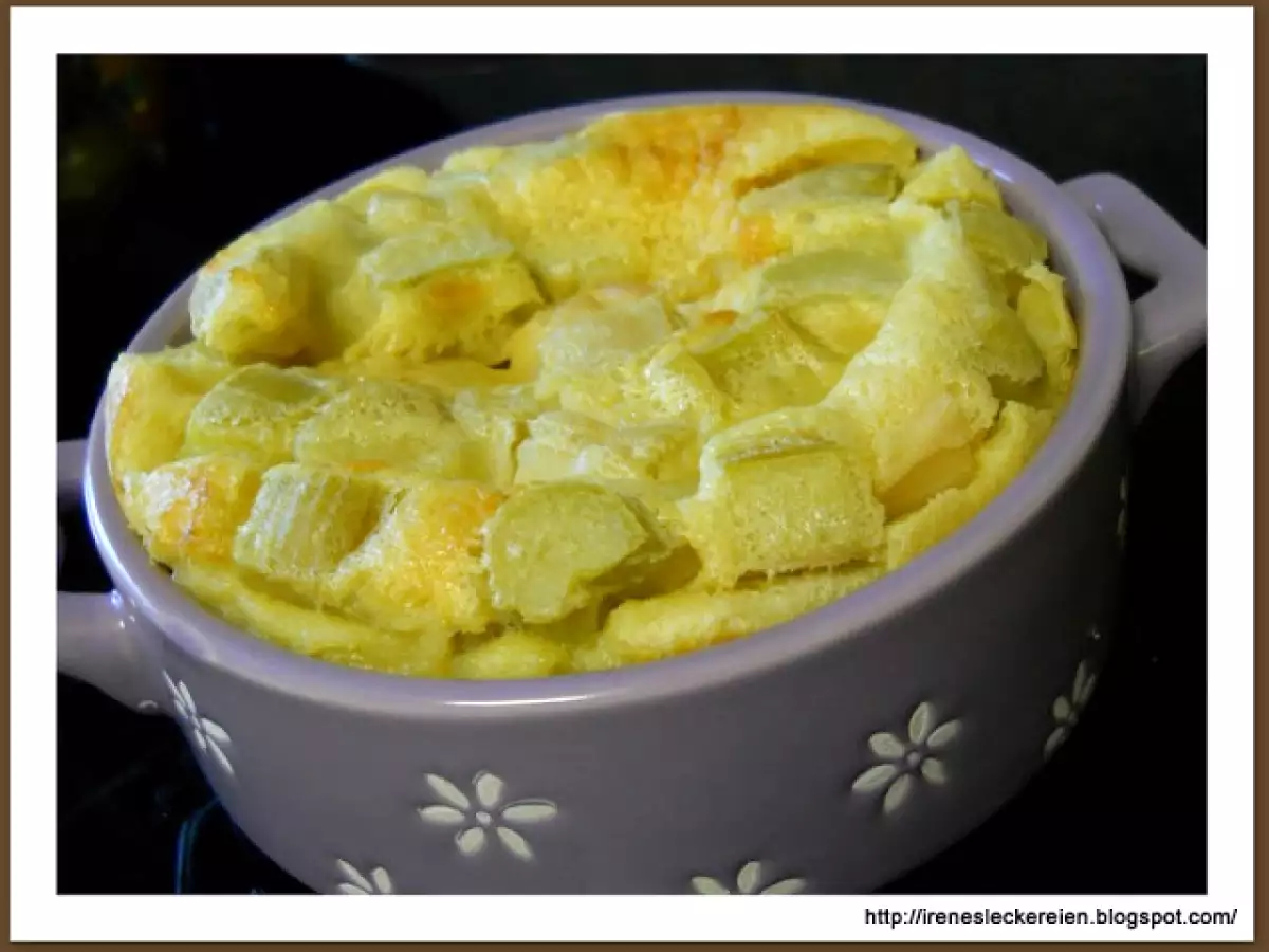 Rhabarber-Clafoutis