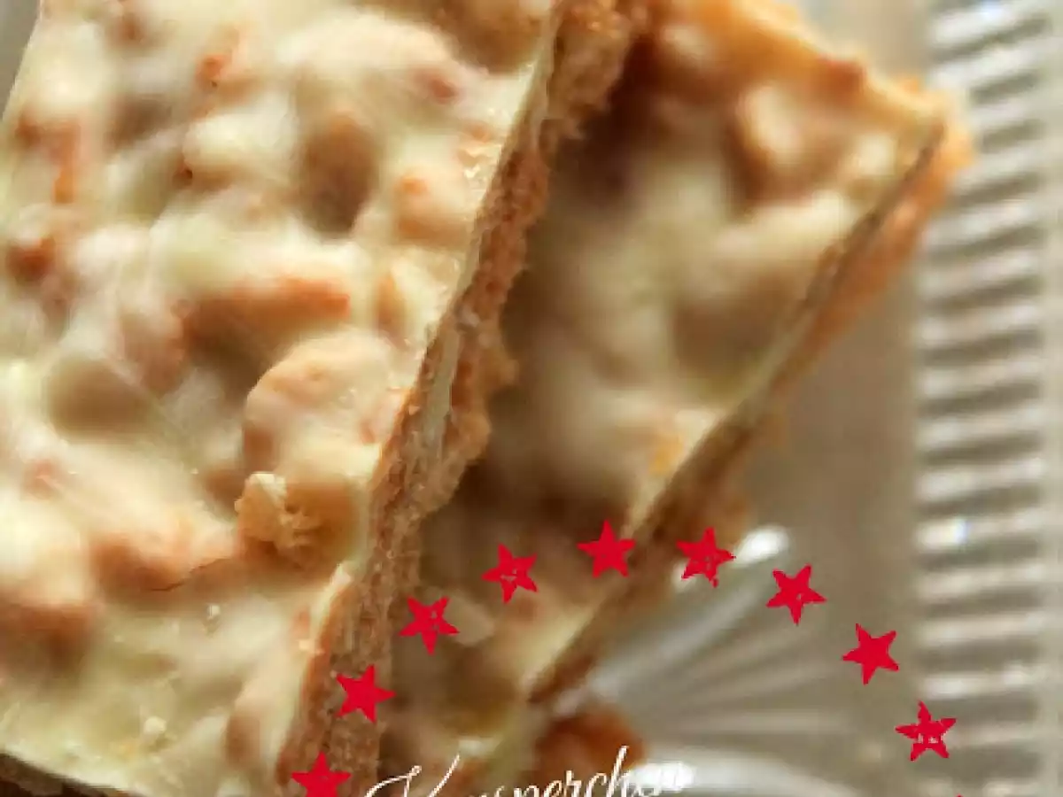 Riceknusperchen mit weißer Schokolade und Erdnuss-Marshmallow-Kombi - foto 2