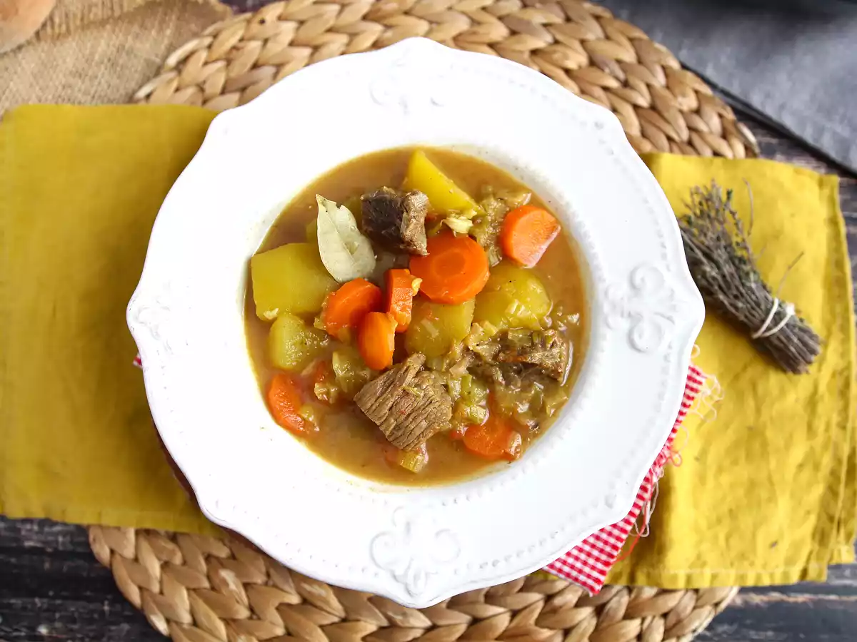 Rinder-Ragoût und schnelle Kartoffeln - foto 4