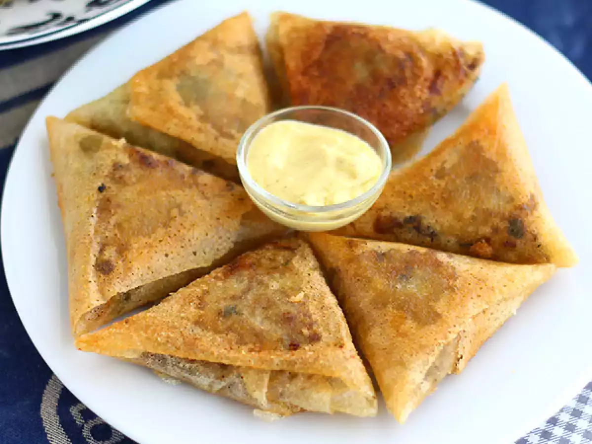 Rindfleisch-Samosas