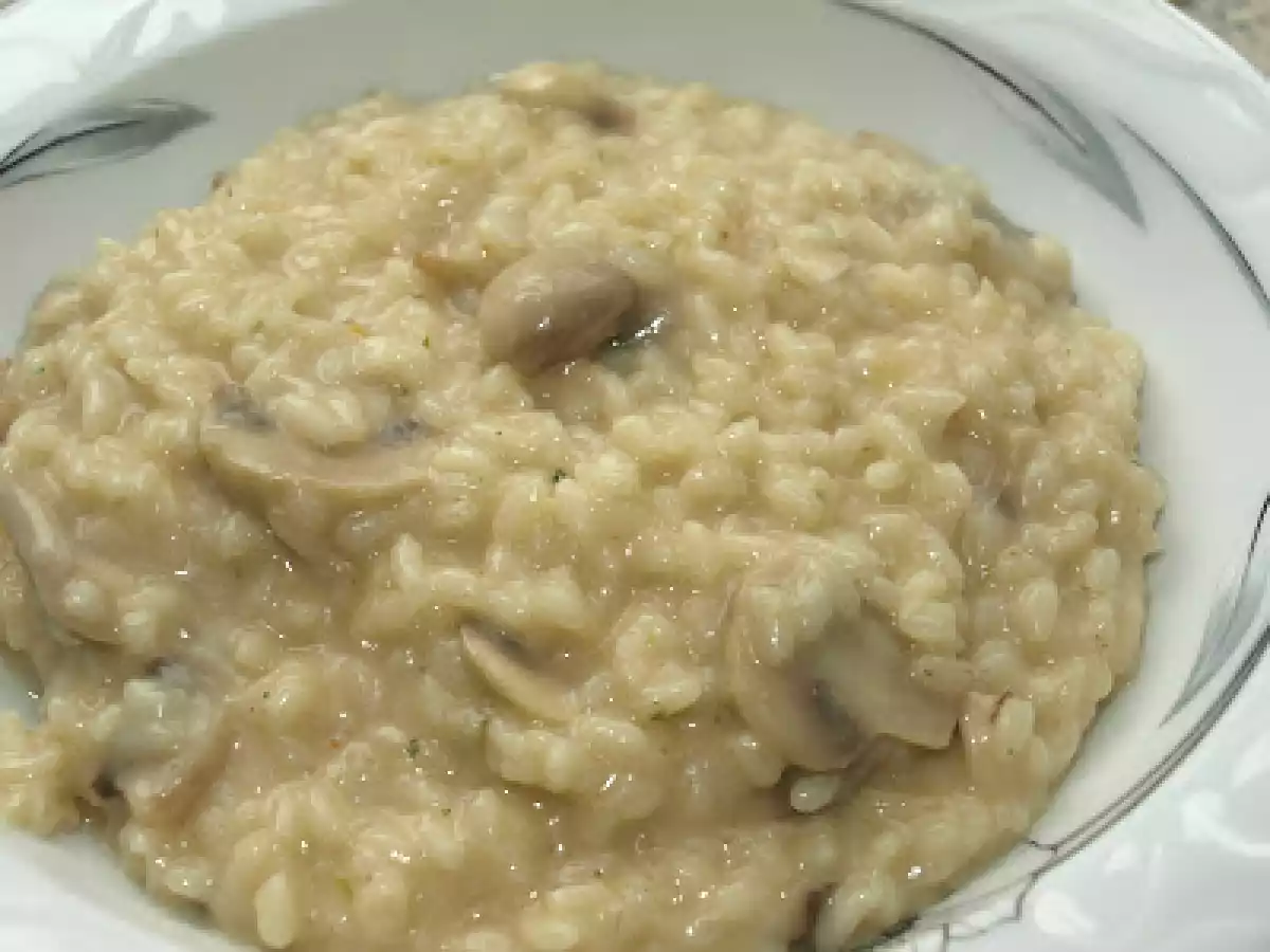 Risotto coi funghi
