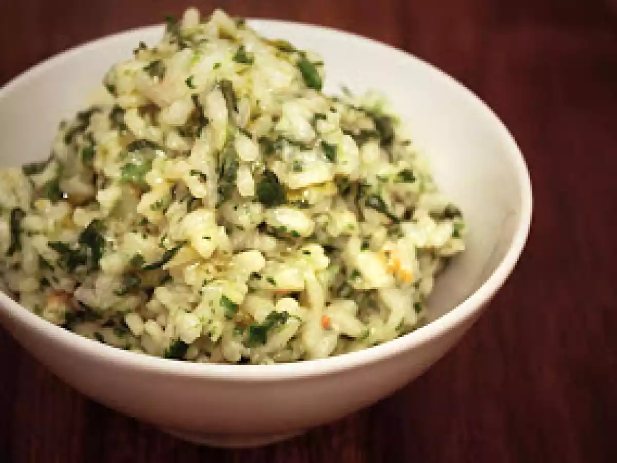 Risotto mit Spinat - foto 2