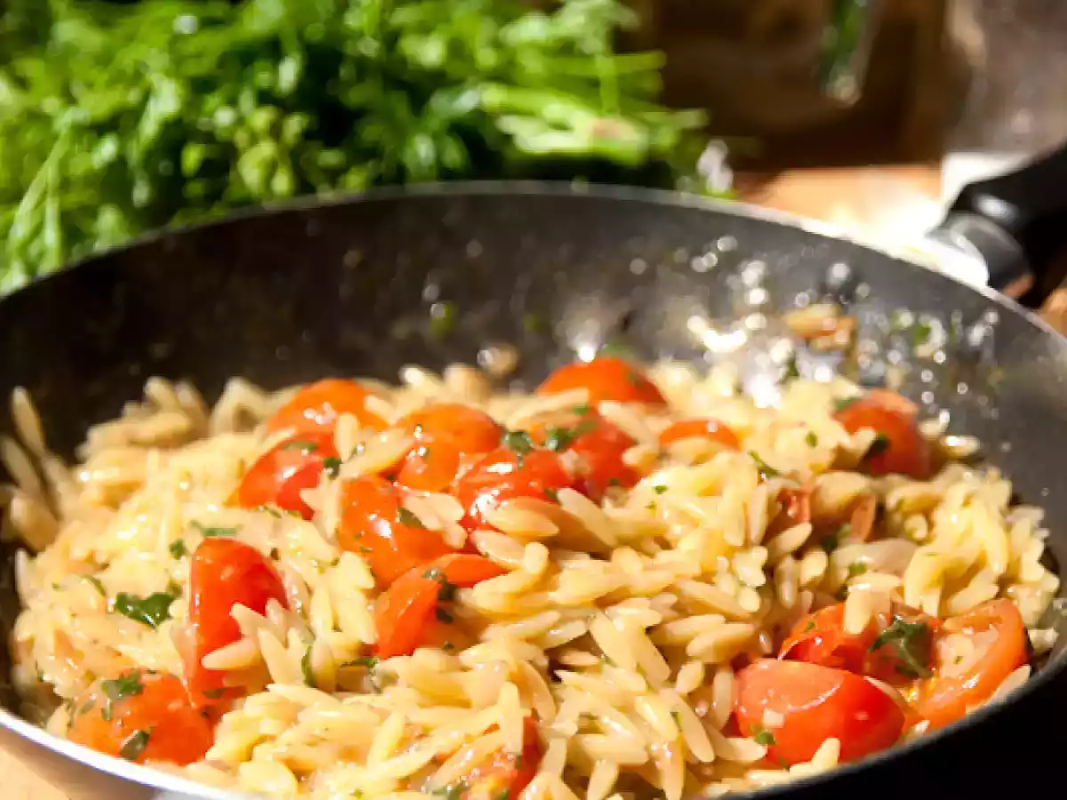 Risotto ohne Reis Kritharotto