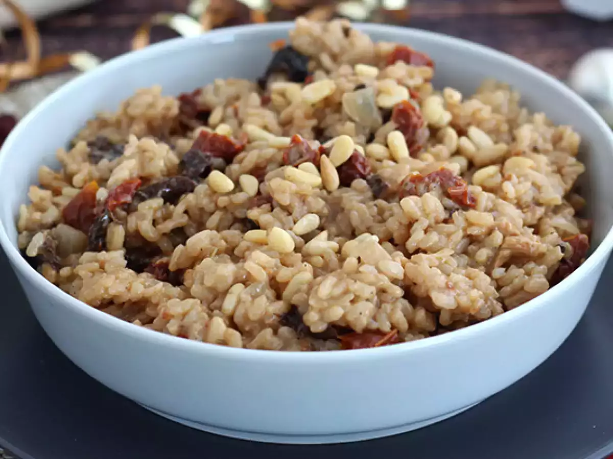 Risotto-Set mit Pilzen und getrockneten Tomaten - foto 8