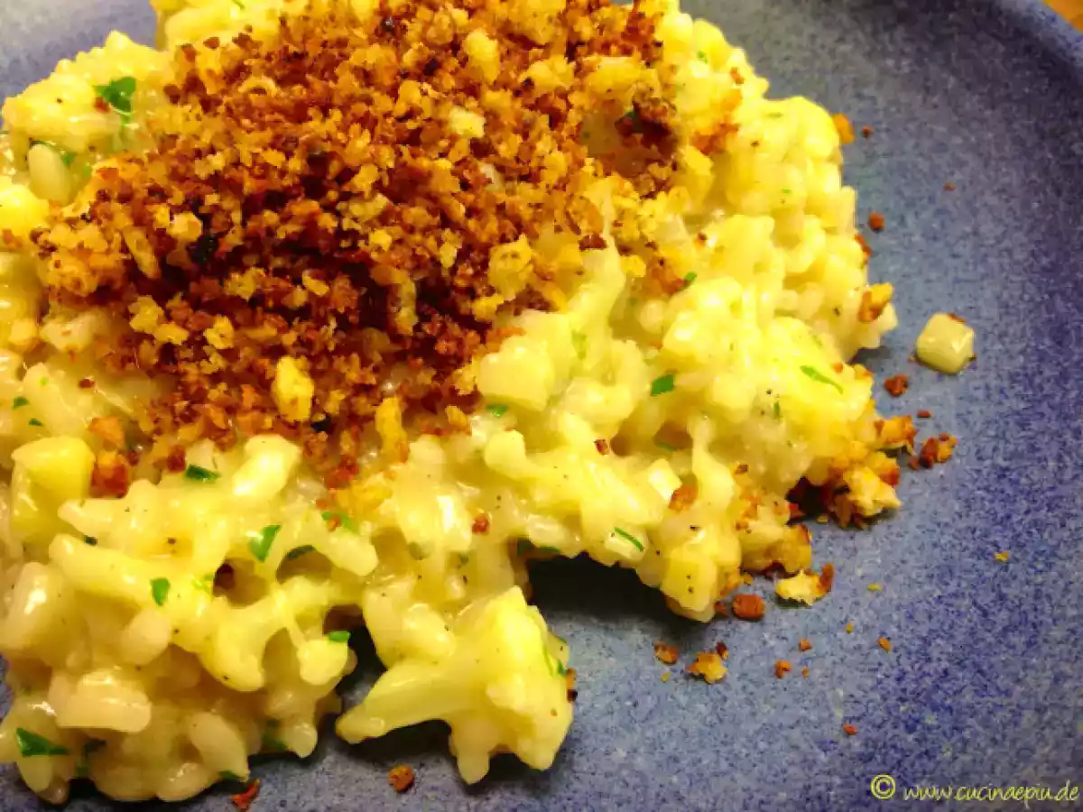 Risotto und Blumenkohl nach Jamie Oliver