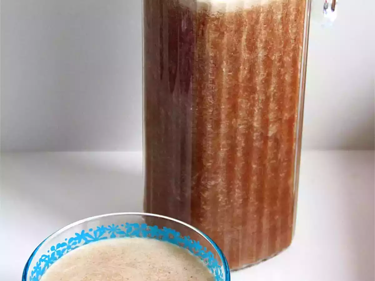 Rohe Schoko-Dattelmilch