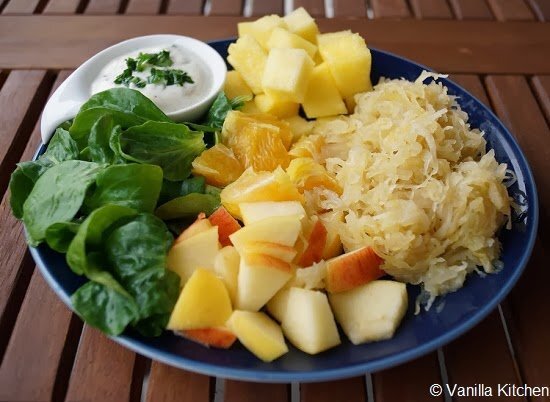 Rohkostplatte mit sauerkraut rezept Rohkostplatte mit sauerkraut rezept