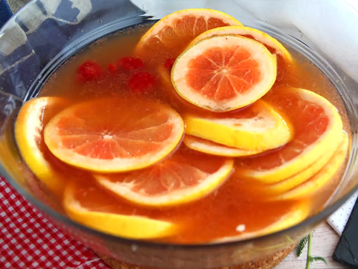 Rosa Sangria mit Roséwein - foto 2