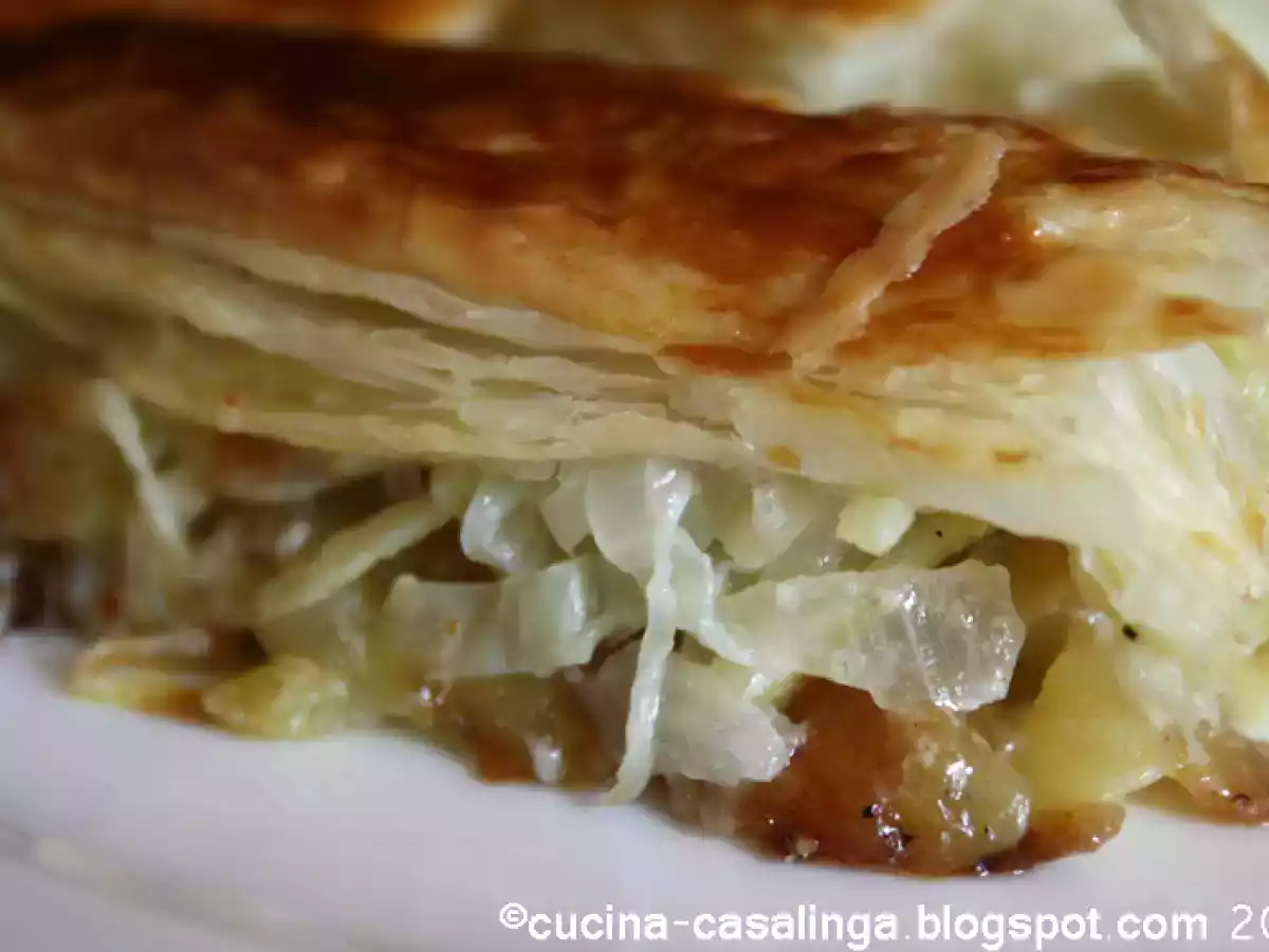 Rösti-Lauch-Blätterteig-Kombi