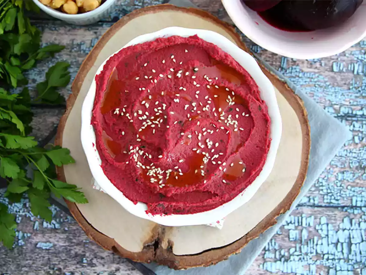 Rote-Bete-Hummus - foto 3