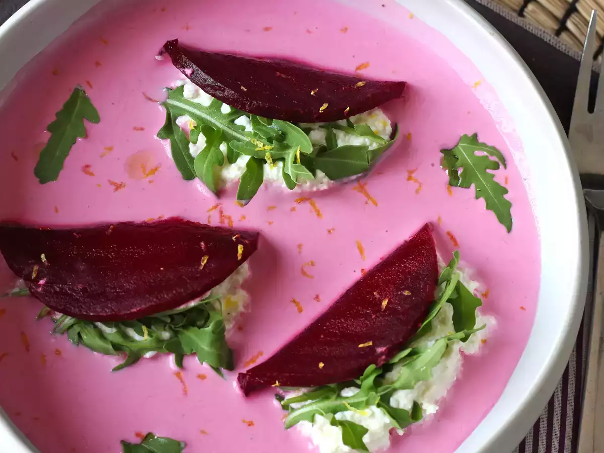 Rote-Bete-Ravioli, eine einfache und elegante Vorspeise