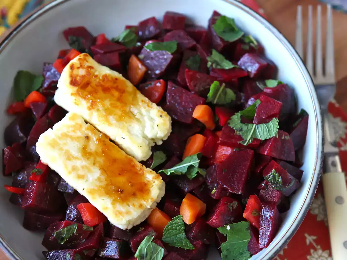 Rote-Bete-Salat mit gegrilltem Halloumi - foto 5