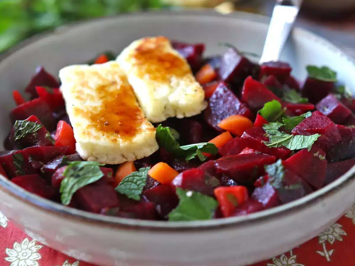 Rote-Bete-Salat mit gegrilltem Halloumi - foto 6