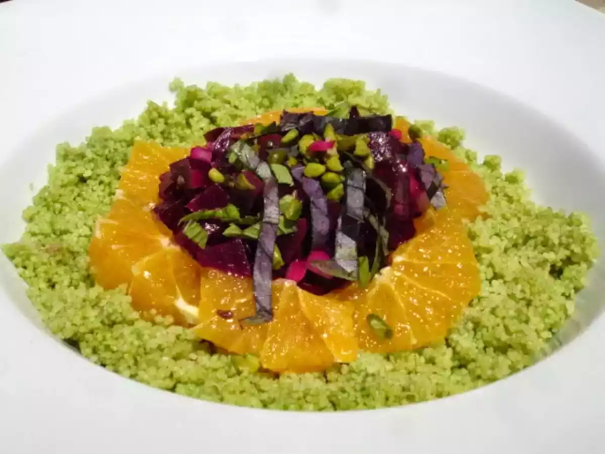 Rote Bete Salat mit Orangen