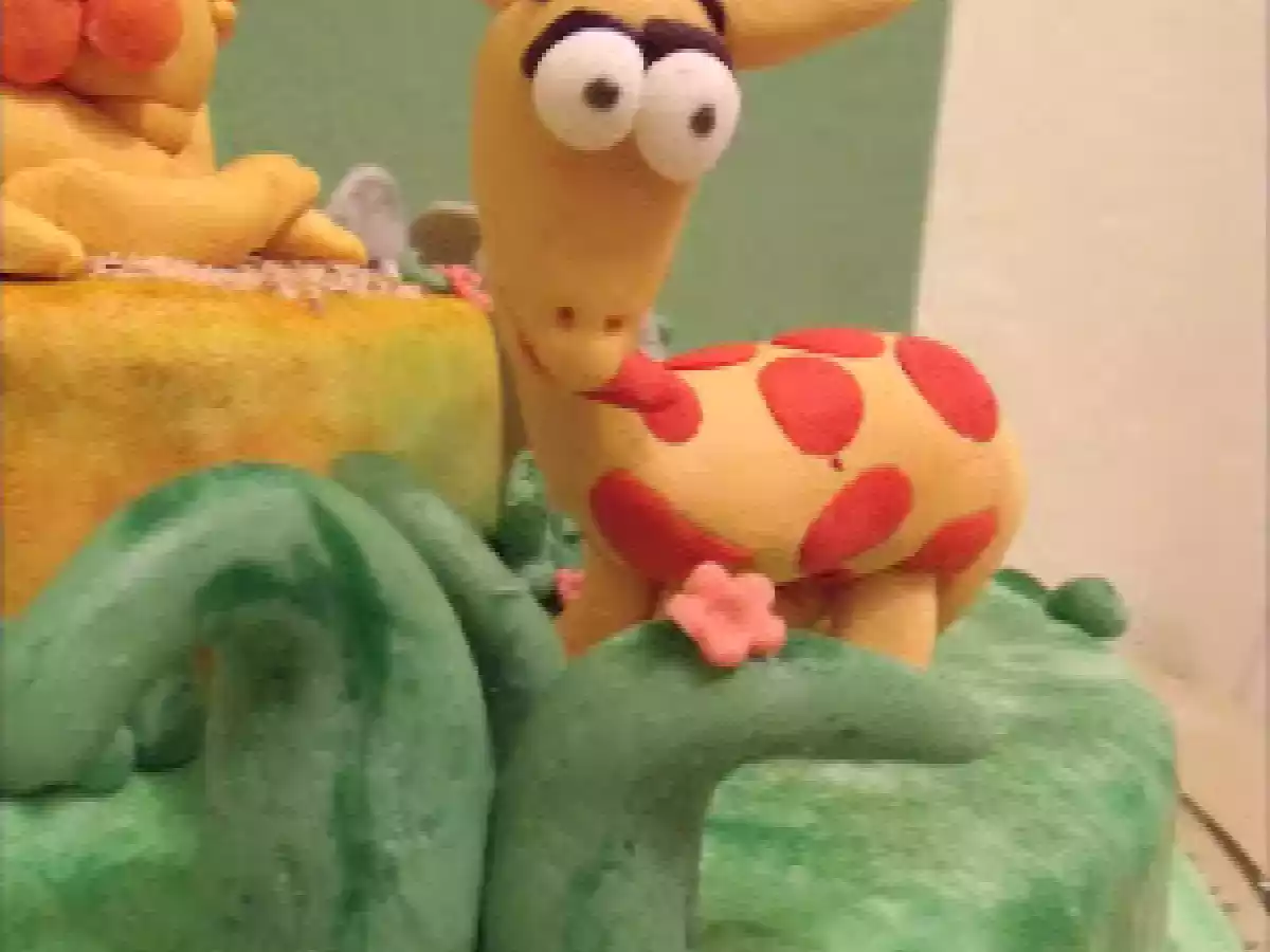 Safari Torte: Endlich ist sie fertig