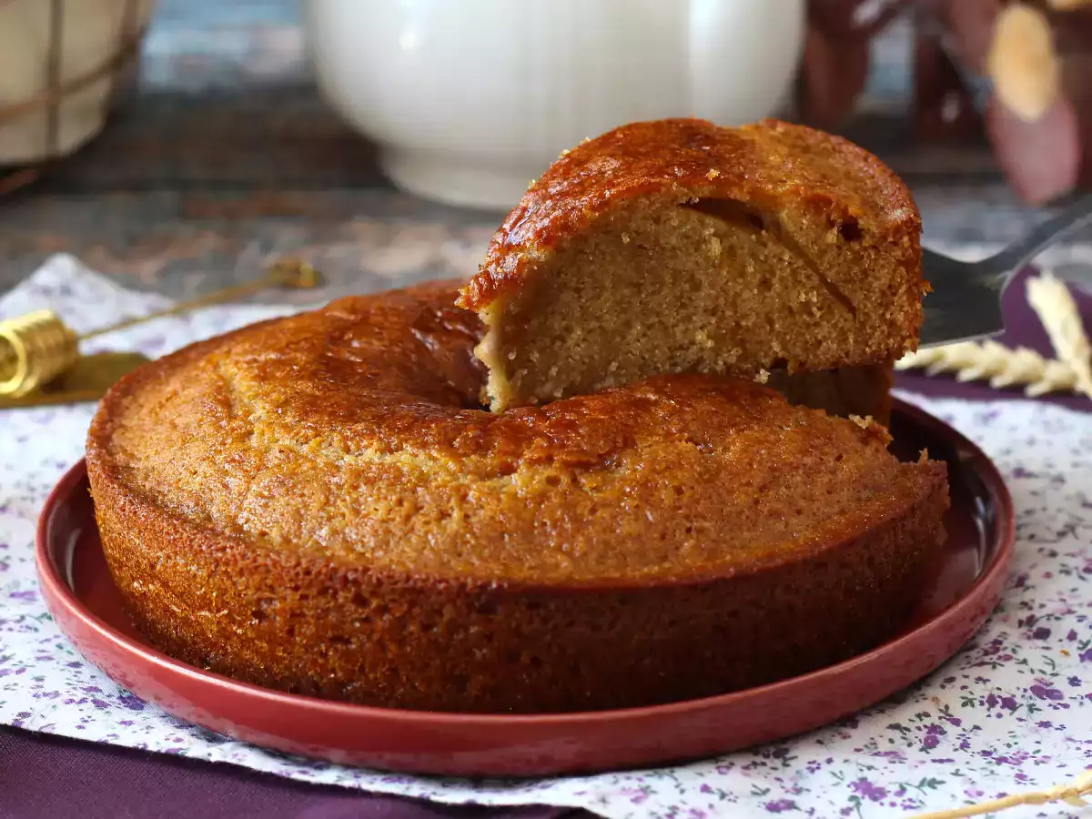 Saftiger Honigkuchen : einfaches Rezept ohne Mixer - foto 3