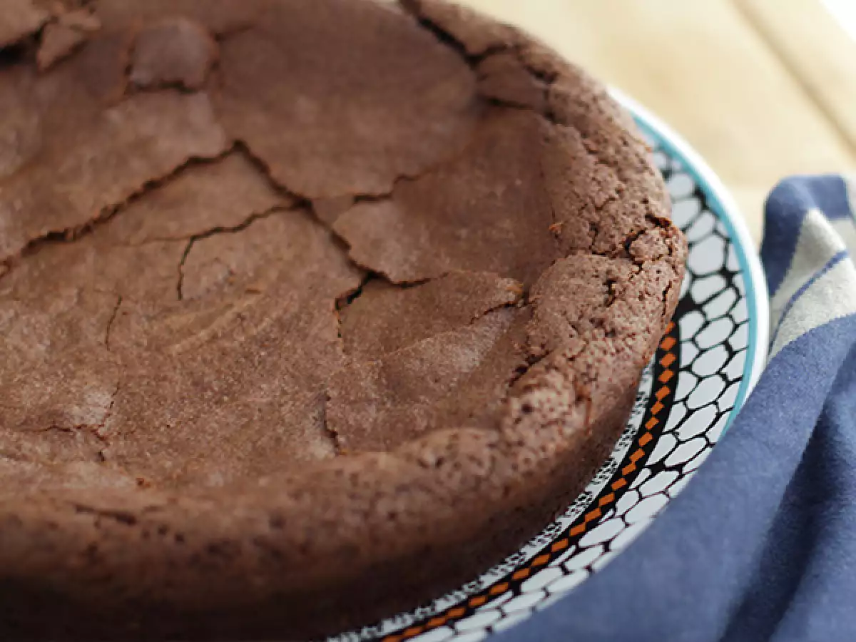 Saftiger Schokokuchen mit dunkler Schokolade : einfaches Rezept - foto 3
