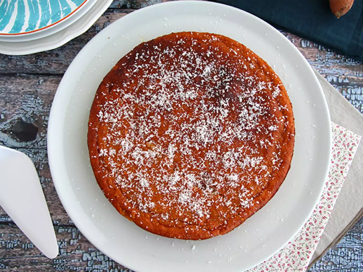 Saftiger Süßkartoffel-Kokos-Kuchen - foto 3