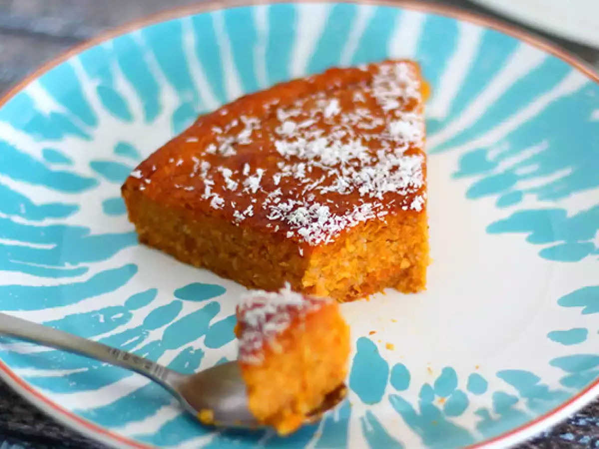 Saftiger Süßkartoffel-Kokos-Kuchen - foto 4