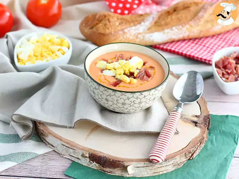 Salmorejo, spanische kalte Suppe, foto 1