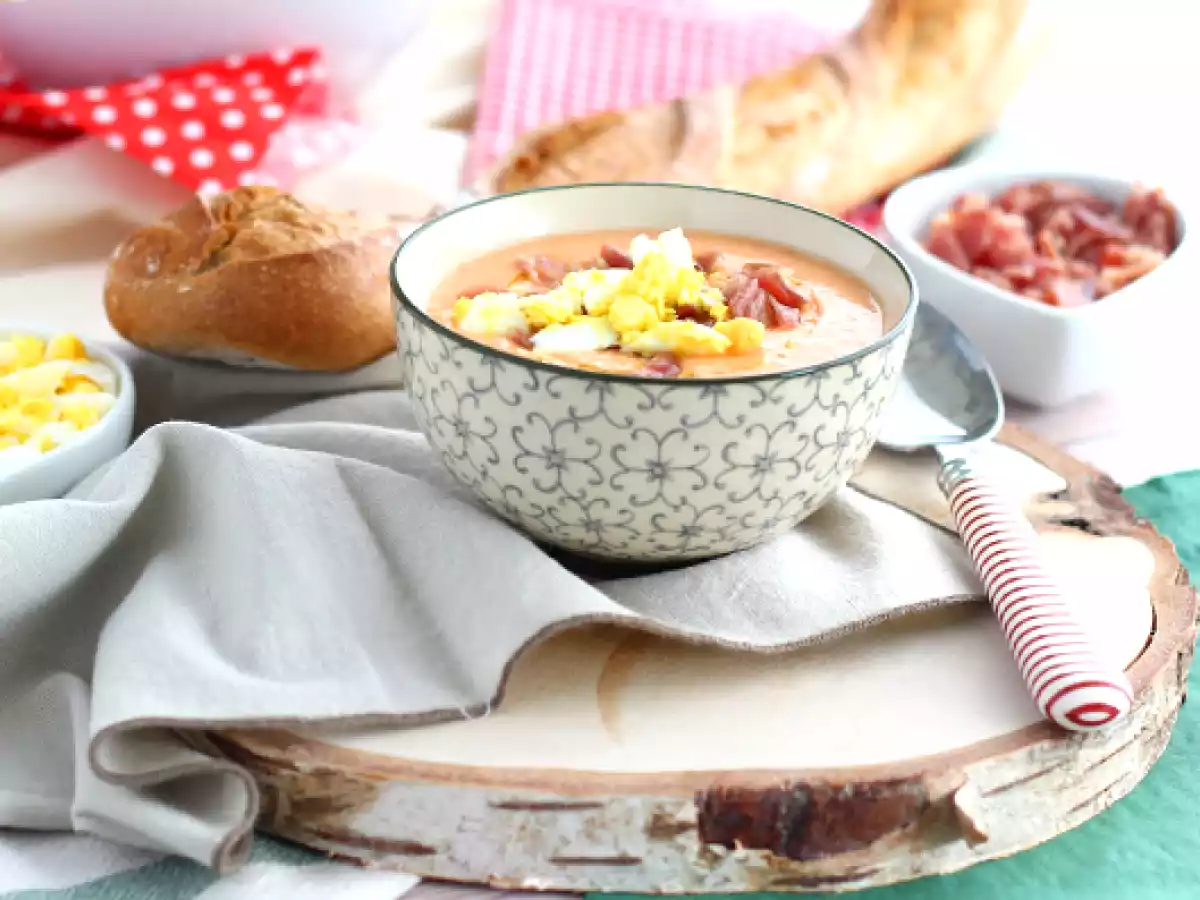 Salmorejo, spanische kalte Suppe - foto 3