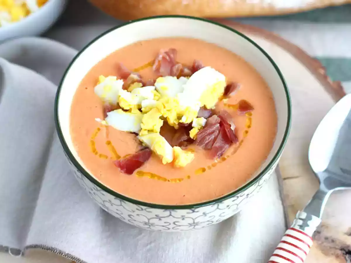 Salmorejo, spanische kalte Suppe - foto 4