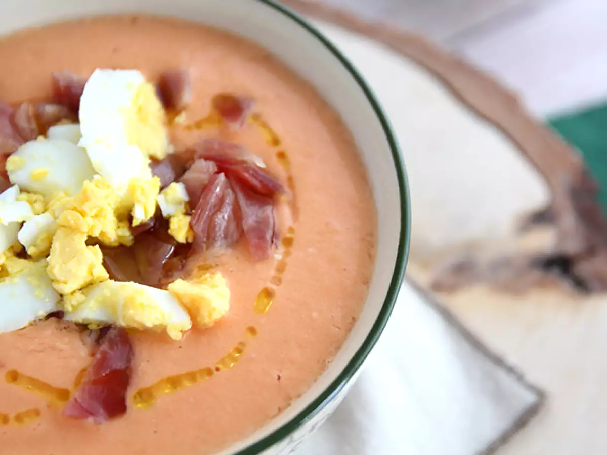 Salmorejo – spanische kalte Tomatensuppe aus Córdoba - foto 2