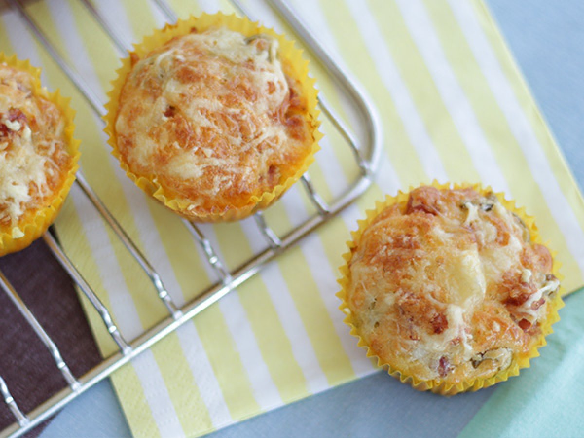 Rezept für salzige muffins zum aperitif