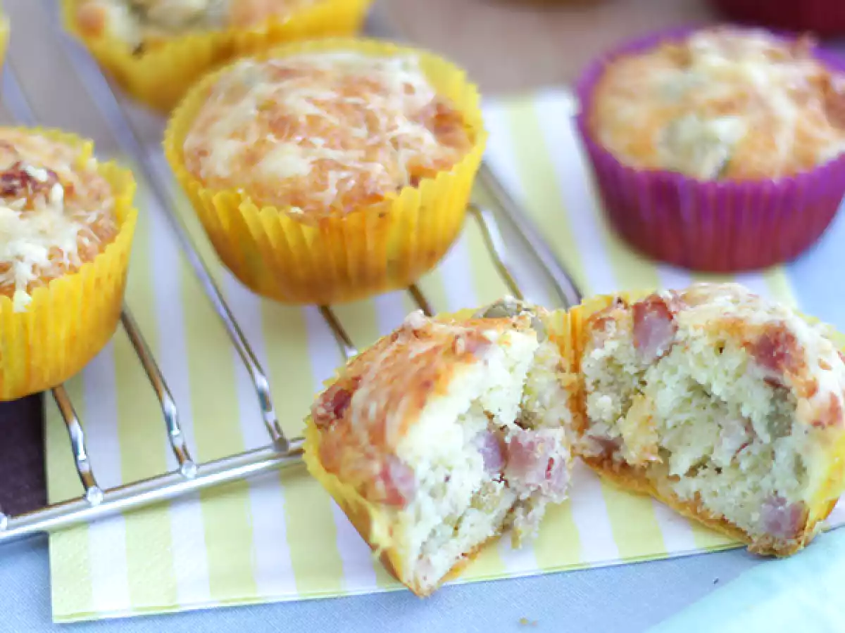 Salzige Muffins zum Aperitif - foto 3
