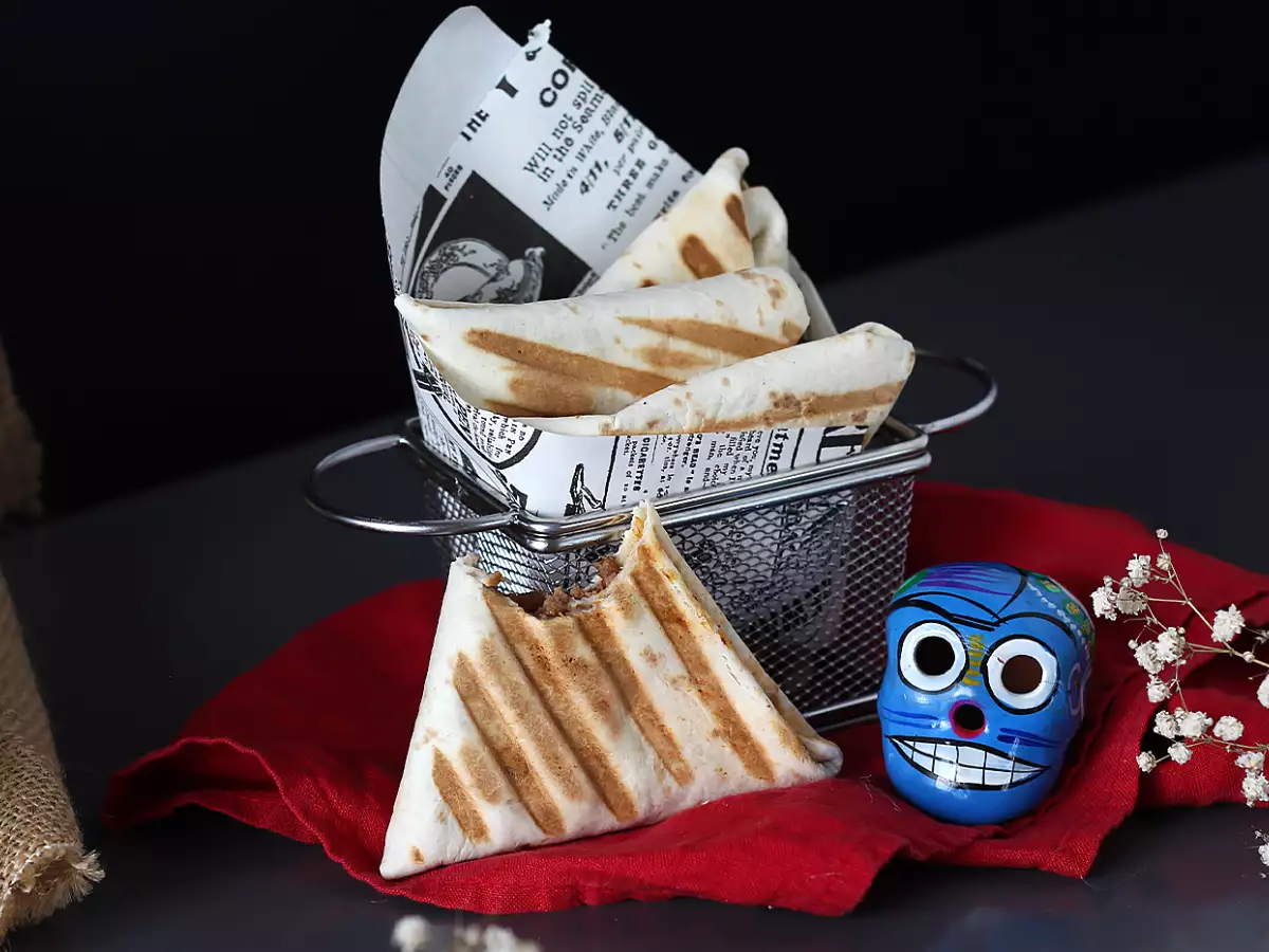 Samosa-Tacos mit Hackfleisch - foto 3