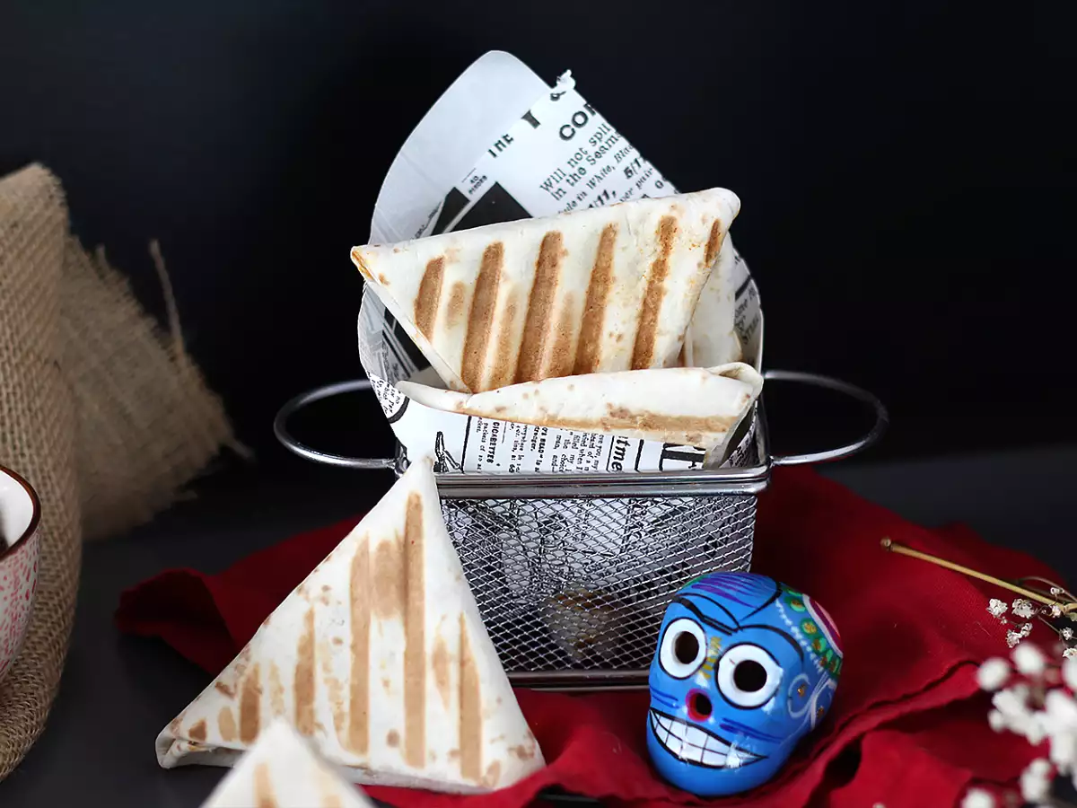 Samosa-Tacos mit Hackfleisch - foto 4