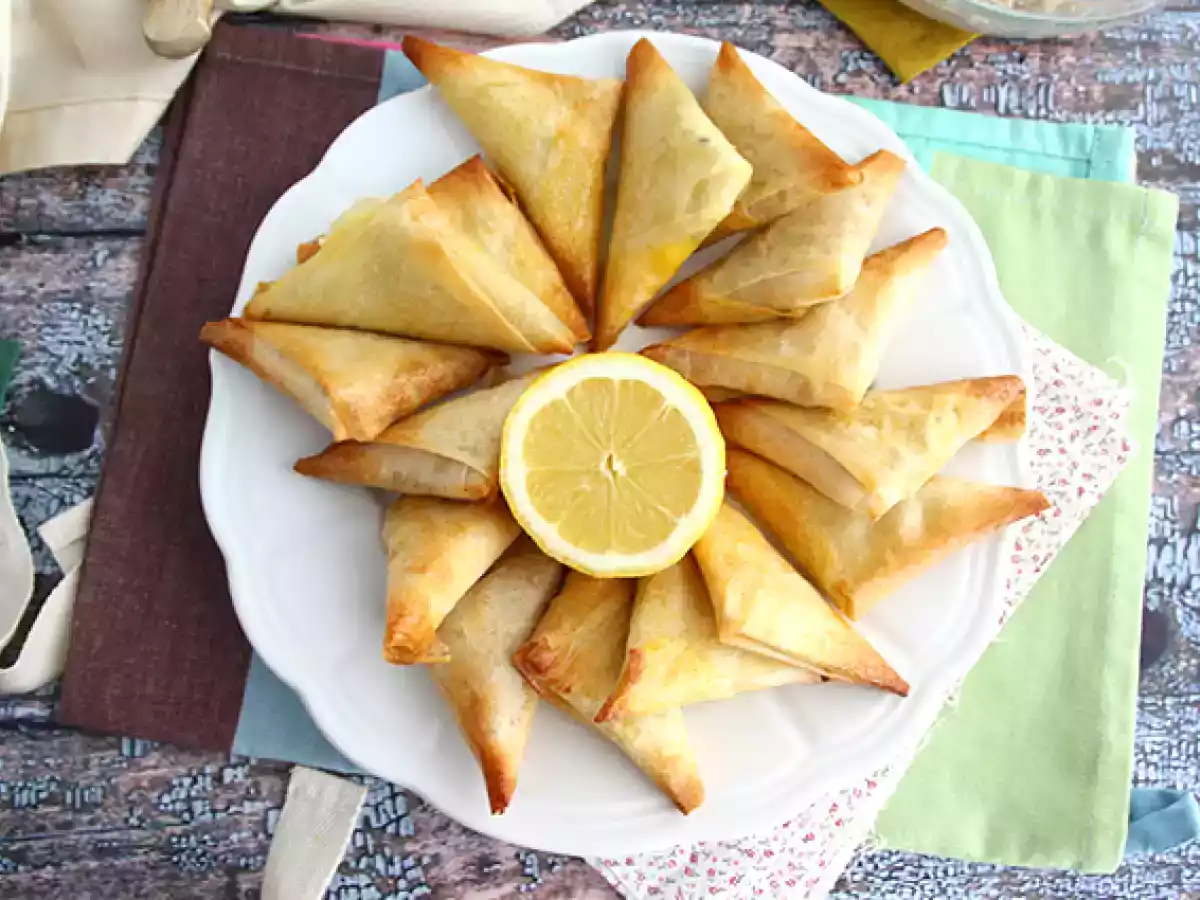 Samoussas Thunfisch und Tomaten - foto 2