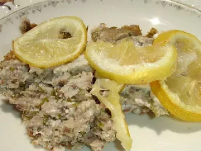 Sardinenkuchen mit Sardellen -Ugly food aber gut