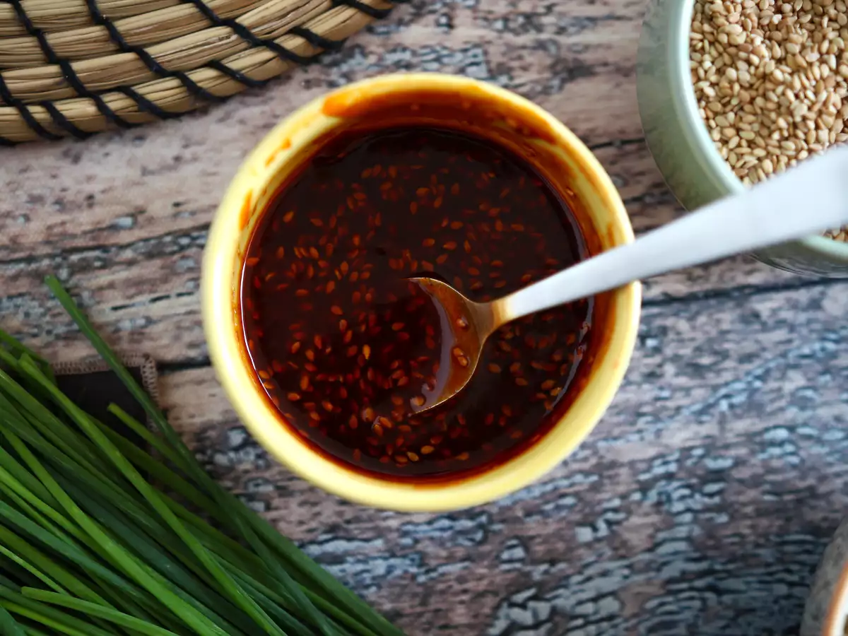 Scharfe koreanische Gochujang-Sauce für Bibimbap - foto 2